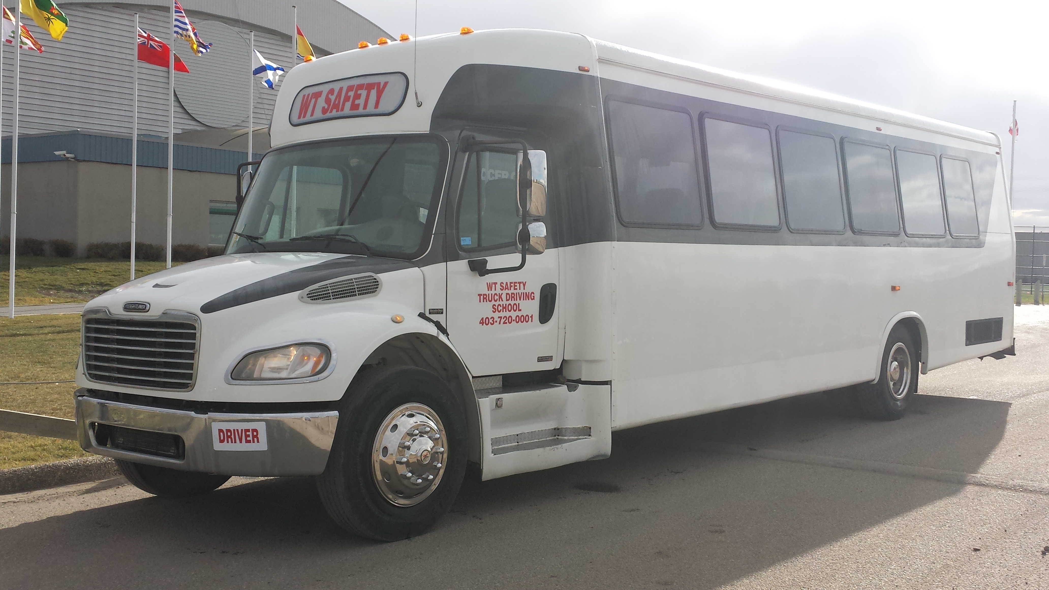 School Bus picture of Training vehicle.